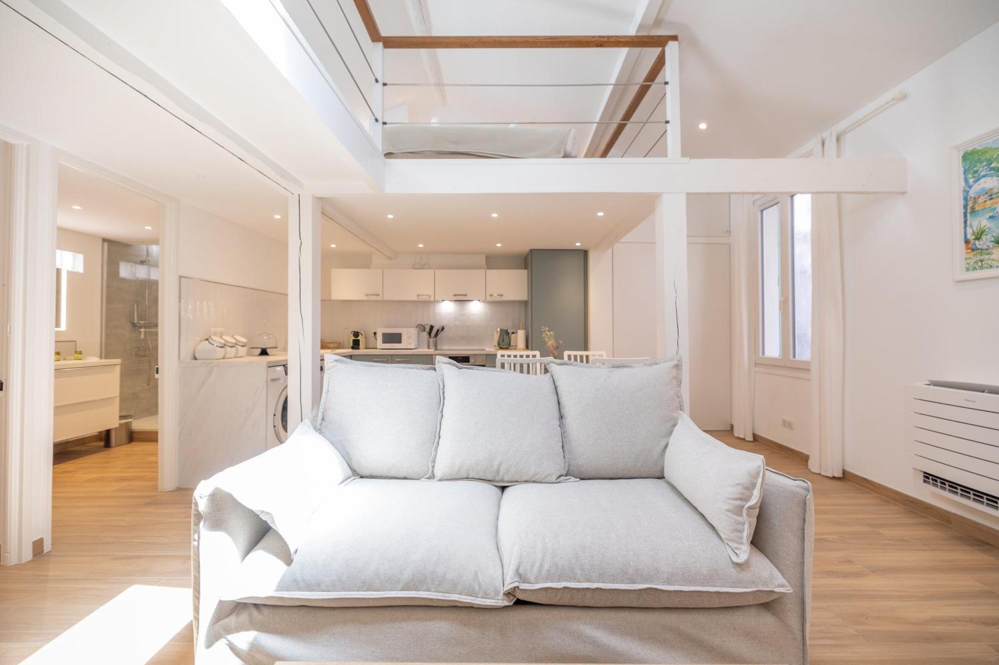 Les Palmiers Appartement Antibes Buitenkant foto