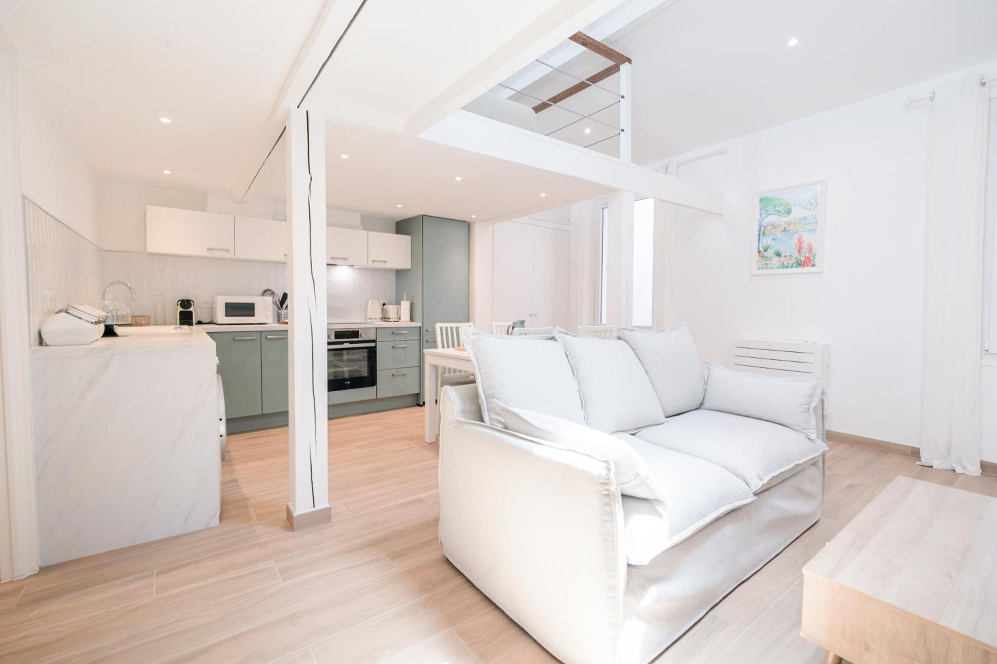 Les Palmiers Appartement Antibes Buitenkant foto